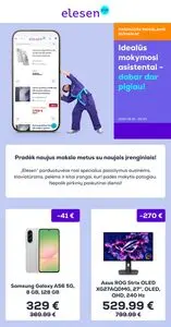 Reklaminis laikraštis Elesen (buv. Avitela ir Elektromarkt), galioja nuo 2025-08-25 iki 2025-08-31.