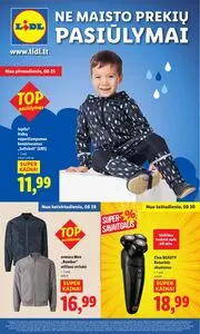 Reklaminis laikraštis Lidl, galioja nuo 2025-08-25 iki 2025-08-31.