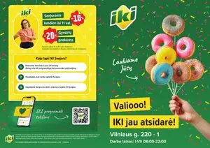 Reklaminis laikraštis Iki, galioja nuo 2025-08-28 iki 2025-08-31.