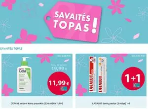 Reklaminis laikraštis Drogas, galioja nuo 2025-08-28 iki 2025-09-03.