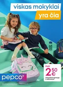 Reklaminis laikraštis PEPCO, galioja nuo 2025-08-22 iki 2025-09-05.