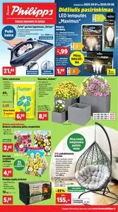 Reklaminis laikraštis Thomas Philipps, galioja nuo 2025-09-01 iki 2025-09-06.