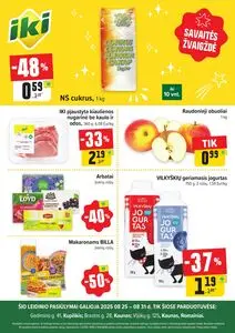 Reklaminis laikraštis Iki, galioja nuo 2025-09-01 iki 2025-09-07.