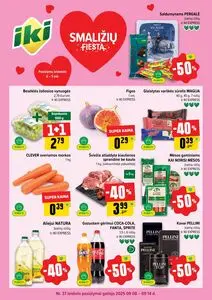 Reklaminis laikraštis Iki, galioja nuo 2025-09-08 iki 2025-09-14.