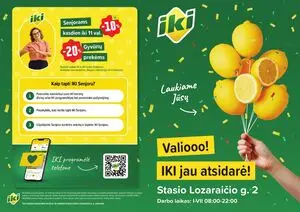 Reklaminis laikraštis Iki, galioja nuo 2025-09-11 iki 2025-09-14.