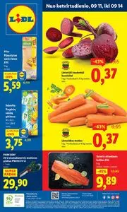 Reklaminis laikraštis Lidl, galioja nuo 2025-09-11 iki 2025-09-14.