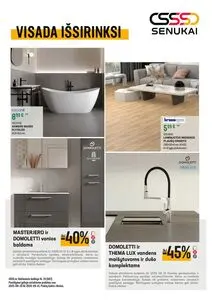 Reklaminis laikraštis Senukai, galioja nuo 2025-08-20 iki 2025-09-15.