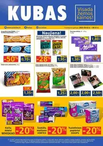 Reklaminis laikraštis Kubas, galioja nuo 2025-09-02 iki 2025-09-15.