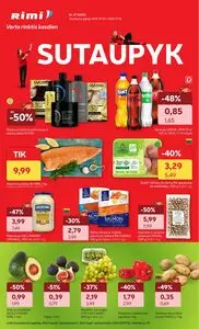 Reklaminis laikraštis Rimi, galioja nuo 2025-09-09 iki 2025-09-15.