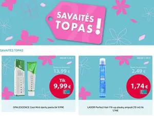 Reklaminis laikraštis Drogas, galioja nuo 2025-09-11 iki 2025-09-17.