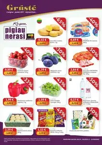 Reklaminis laikraštis Grūstė, galioja nuo 2025-09-11 iki 2025-09-20.