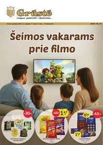 Reklaminis laikraštis Grūstė, galioja nuo 2025-09-11 iki 2025-09-20.