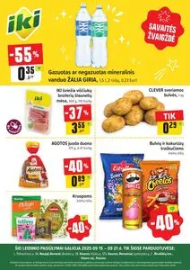 Reklaminis laikraštis Iki, galioja nuo 2025-09-15 iki 2025-09-21.