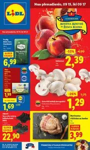 Reklaminis laikraštis Lidl, galioja nuo 2025-09-15 iki 2025-09-21.