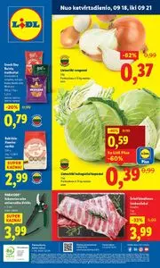 Reklaminis laikraštis Lidl, galioja nuo 2025-09-18 iki 2025-09-21.