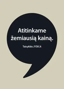 Reklaminis laikraštis JYSK, galioja nuo 2025-09-09 iki 2025-09-22.