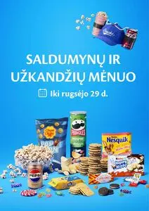 Reklaminis laikraštis Maxima, galioja nuo 2025-08-26 iki 2025-09-29.