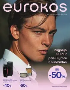 Reklaminis laikraštis Eurokos, galioja nuo 2025-09-04 iki 2025-09-29.