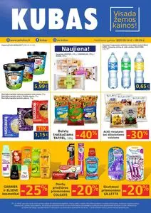 Reklaminis laikraštis Kubas, galioja nuo 2025-09-16 iki 2025-09-29.