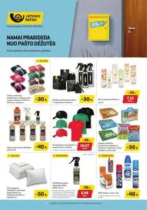 Reklaminis laikraštis Lietuvos paštas, galioja nuo 2025-09-01 iki 2025-09-30.