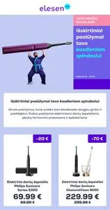 Reklaminis laikraštis Elesen (buv. Avitela ir Elektromarkt), galioja nuo 2025-09-11 iki 2025-09-30.