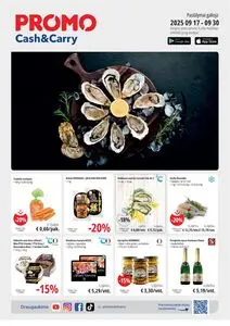 Reklaminis laikraštis Promo Cash and Carry, galioja nuo 2025-09-17 iki 2025-09-30.