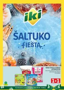 Reklaminis laikraštis Iki, galioja nuo 2025-09-29 iki 2025-10-05.
