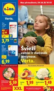 Reklaminis laikraštis Lidl, galioja nuo 2025-09-29 iki 2025-10-05.