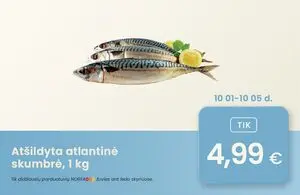 Reklaminis laikraštis Norfa, galioja nuo 2025-10-01 iki 2025-10-05.