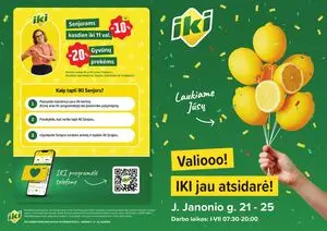 Reklaminis laikraštis Iki, galioja nuo 2025-10-02 iki 2025-10-05.