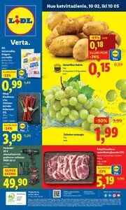 Reklaminis laikraštis Lidl, galioja nuo 2025-10-02 iki 2025-10-05.