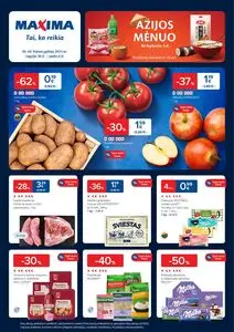 Reklaminis laikraštis Maxima, galioja nuo 2025-09-30 iki 2025-10-06.