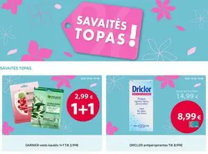 Reklaminis laikraštis Drogas, galioja nuo 2025-10-02 iki 2025-10-08.