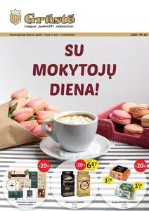 Reklaminis laikraštis Grūstė, galioja nuo 2025-10-01 iki 2025-10-10.