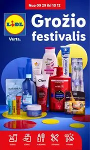 Reklaminis laikraštis Lidl, galioja nuo 2025-09-29 iki 2025-10-12.