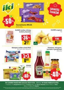 Reklaminis laikraštis Iki, galioja nuo 2025-10-06 iki 2025-10-12.