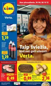 Reklaminis laikraštis Lidl, galioja nuo 2025-10-06 iki 2025-10-12.
