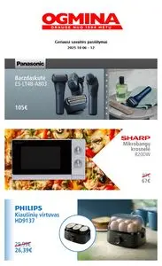Reklaminis laikraštis Ogmina, galioja nuo 2025-10-06 iki 2025-10-12.