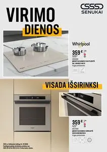 Reklaminis laikraštis Senukai, galioja nuo 2025-09-10 iki 2025-10-13.