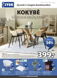Reklaminis laikraštis JYSK, galioja nuo 2025-09-30 iki 2025-10-13.