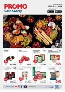 Reklaminis laikraštis Promo Cash and Carry, galioja nuo 2025-10-01 iki 2025-10-14.