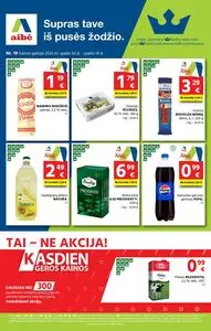 Reklaminis laikraštis Aibė, galioja nuo 2025-10-02 iki 2025-10-14.