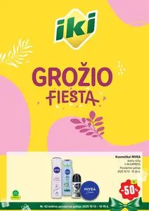 Reklaminis laikraštis Iki, galioja nuo 2025-10-13 iki 2025-10-19.