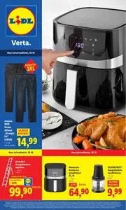 Reklaminis laikraštis Lidl, galioja nuo 2025-10-13 iki 2025-10-19.