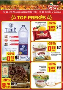 Reklaminis laikraštis Čia, galioja nuo 2025-10-07 iki 2025-10-20.