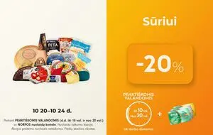 Reklaminis laikraštis Norfa, galioja nuo 2025-10-20 iki 2025-10-24.