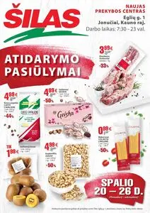 Reklaminis laikraštis Šilas, galioja nuo 2025-10-20 iki 2025-10-26.