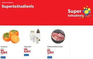 Reklaminis laikraštis Lidl, galioja nuo 2025-10-25 iki 2025-10-26.