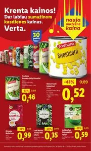 Reklaminis laikraštis Lidl, galioja nuo 2025-09-29 iki 2025-10-28.