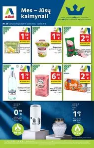 Reklaminis laikraštis Aibė, galioja nuo 2025-10-16 iki 2025-10-28.